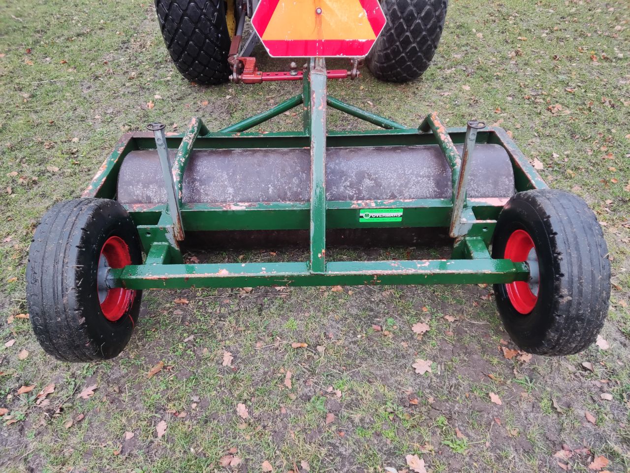 Weiderol (gazonrol, landrol, werkbreedte 155 cm., wielstel)