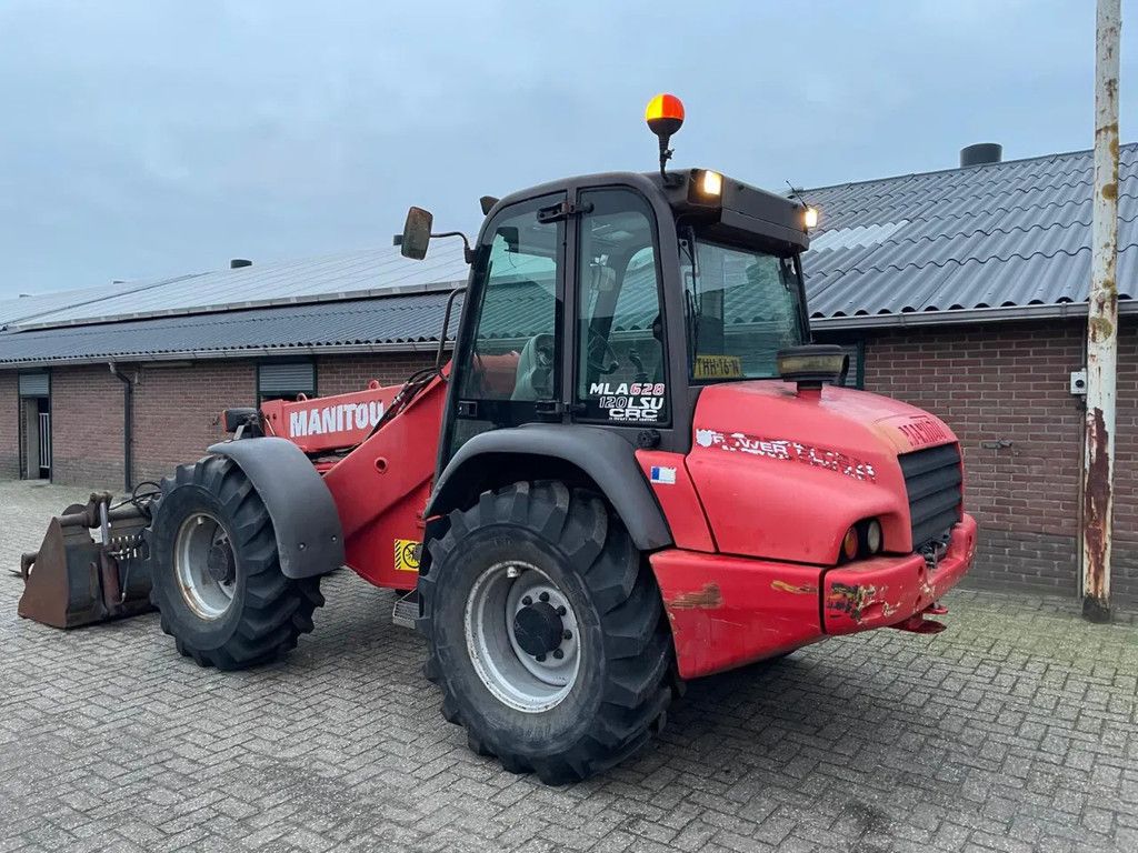 Manitou MLA 628 T Verreiker 120 LSU PS Telescoop Loader