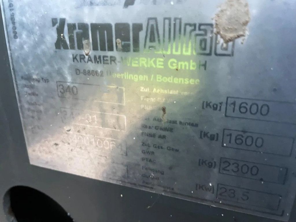 Kramer Allrad 180 Shovel Loader