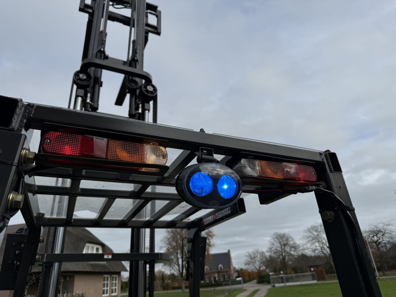 Nissan 2.5 ton elektrisch triplo 4.3M Sideshift 2019 accu