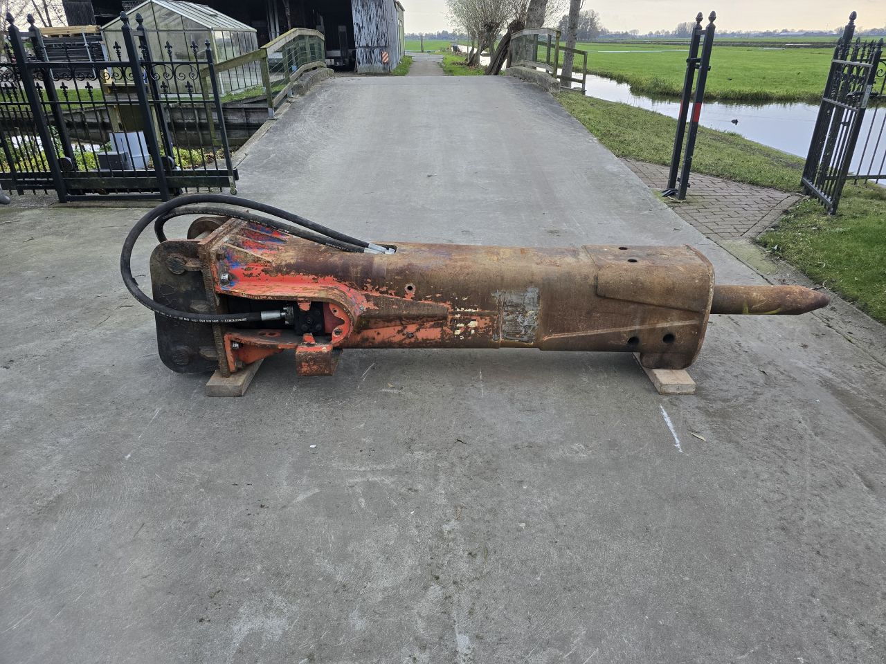 Rammer zware hydraulische sloophamer 26-42 ton