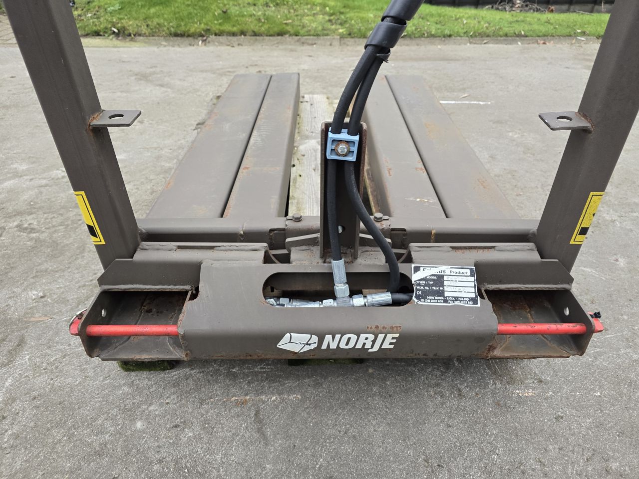 Norje hydraulische Kisten / vuilcontainer kantelaar kieper EPK-6