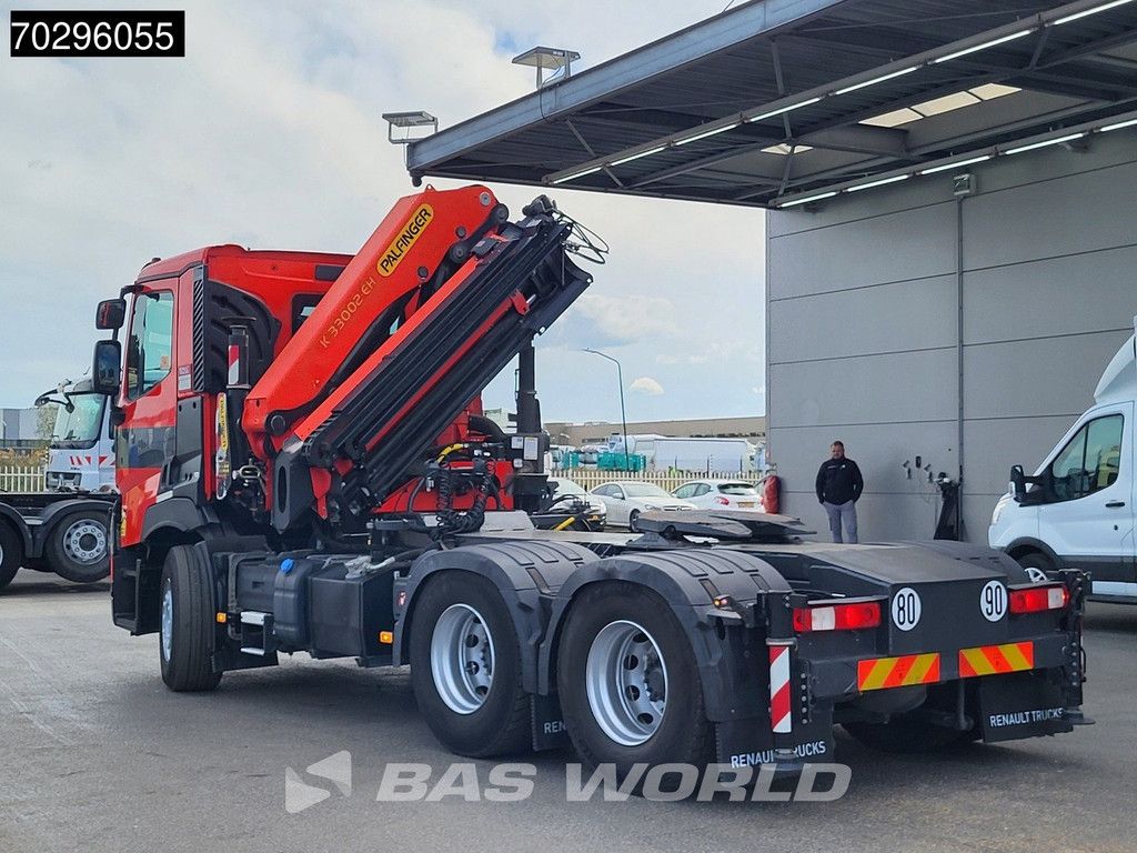 Renault C 440 6X4 33T Palfinger PK 33002 EH Kran Crane DayCab Euro 6