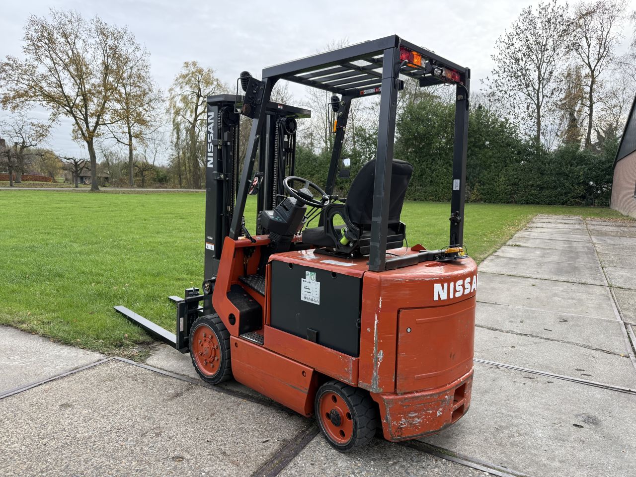 Nissan 2500KG elektrisch triplex 4.3M Sideshift 2019 accu