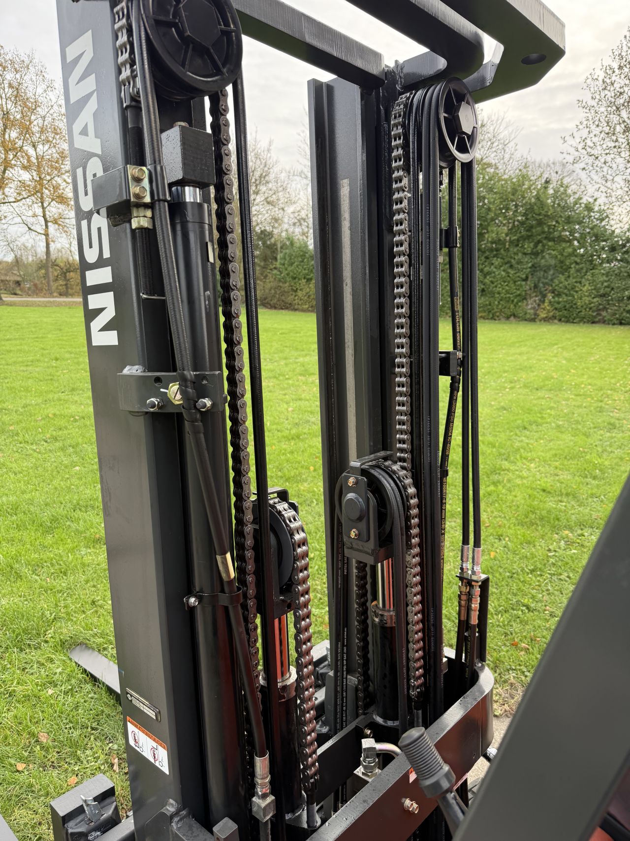 Nissan 2500KG elektrisch triplex 4.3M Sideshift 2019 accu