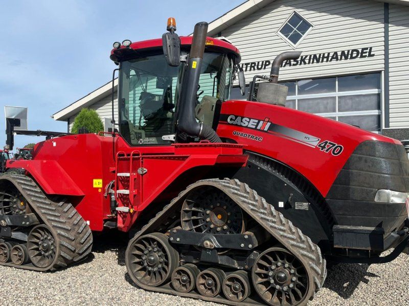 Case IH Quadtrac 470 CVX, med brede bånd og evt med komplet GPS anlæg