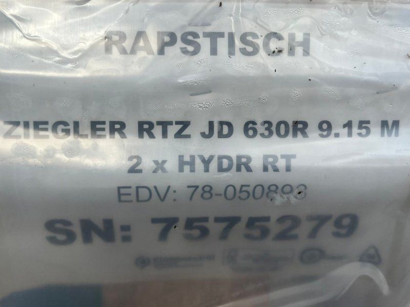 Ziegler Raps fortssats, Raps bord ,rapeseed harvesting , Rapst