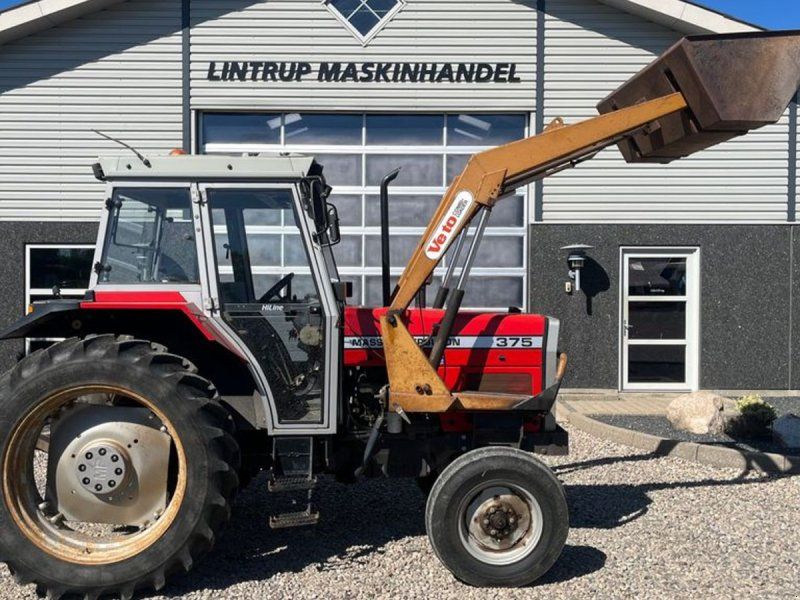 900 Frontlæsser og skovl med beslag til Massey Ferguson 365, 375