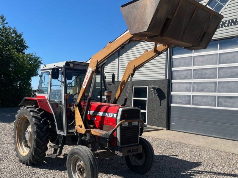 900 Frontlæsser og skovl med beslag til Massey Ferguson 365, 375