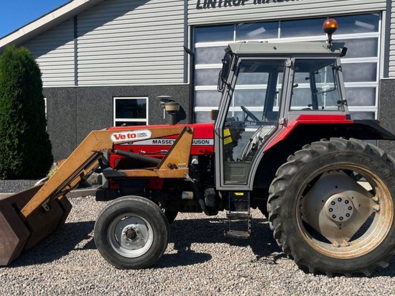 900 Frontlæsser og skovl med beslag til Massey Ferguson 365, 375