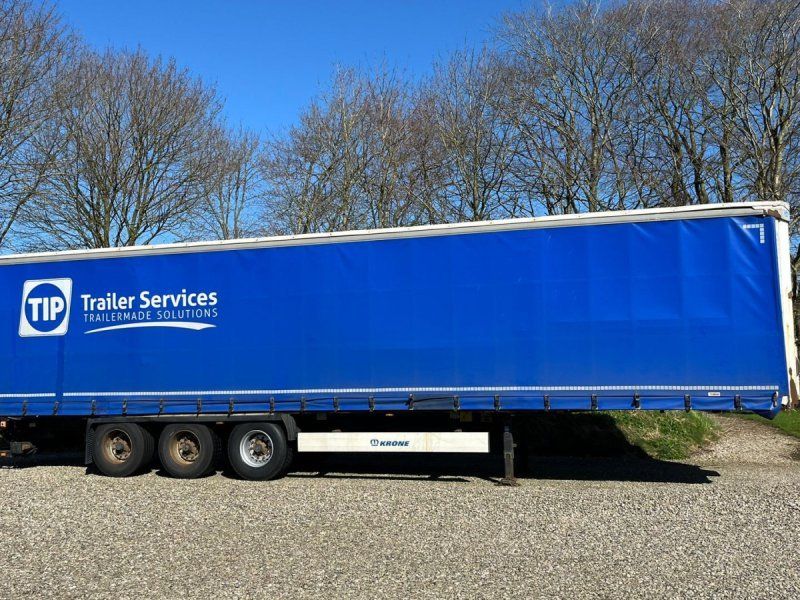 Krone Sættevogn med lift i bag SDP 27 eLB4-CS med lift i bag. Kan leve