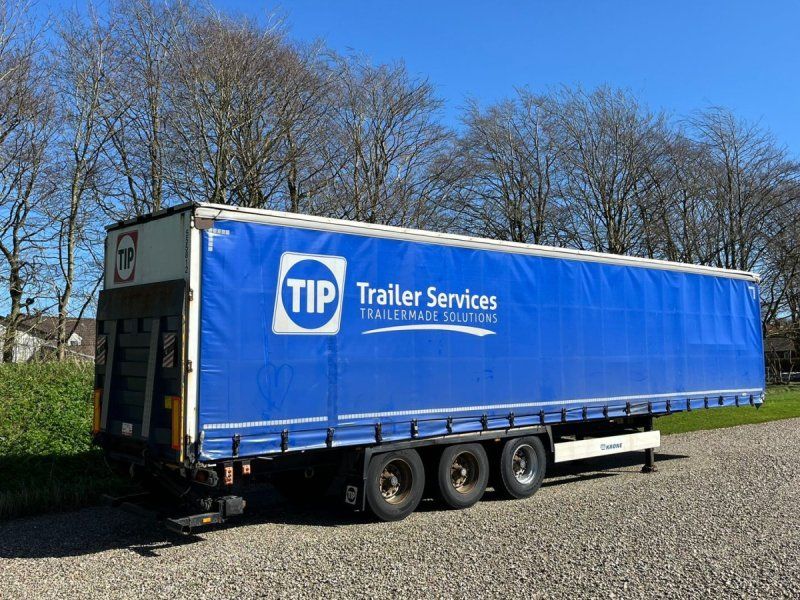 Krone Sættevogn med lift i bag SDP 27 eLB4-CS med lift i bag. Kan leve