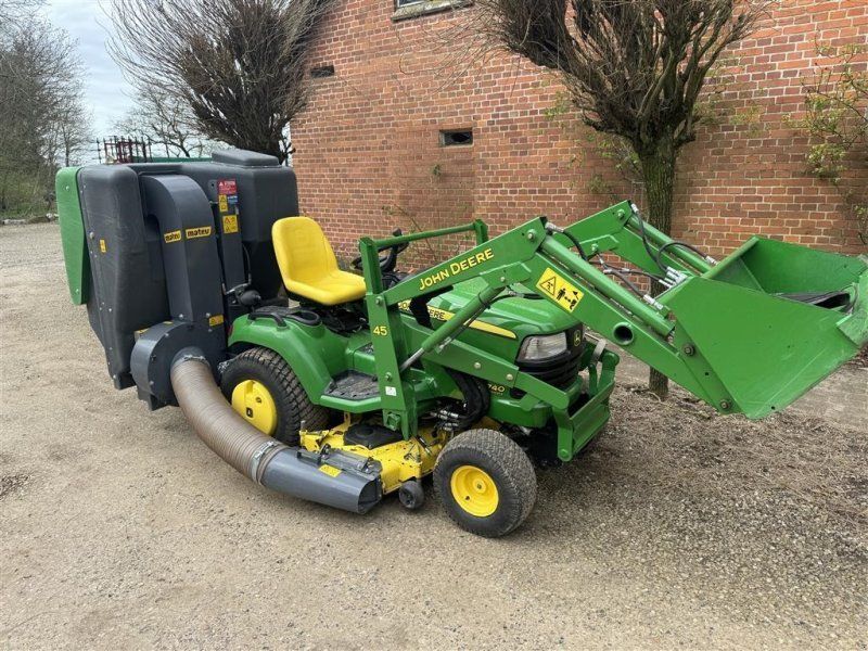 John Deere X740 diesel med frontlæsser