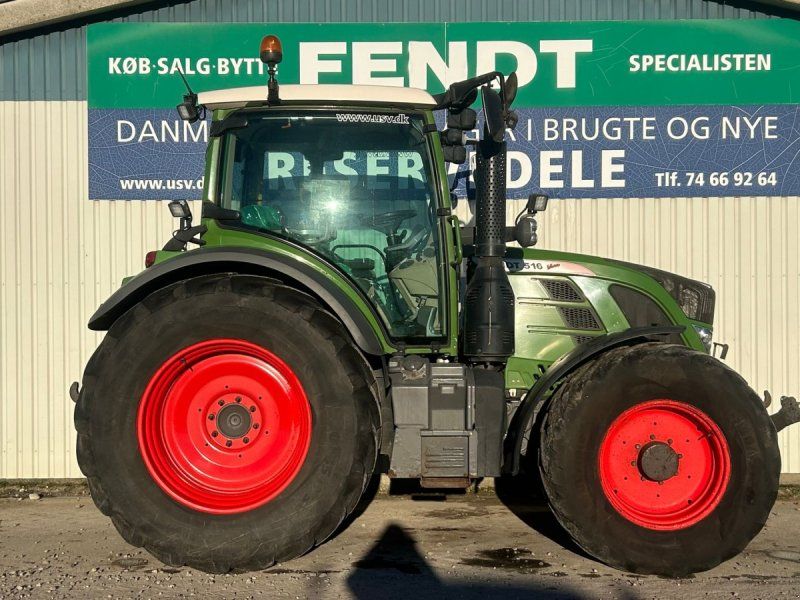 Fendt 516 Vario S4 Profi Plus Med Front PTO