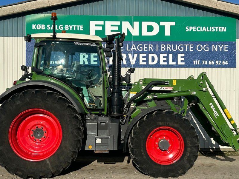 Fendt 516 Vario S4 Power Plus Med Frontlæsser 4x80