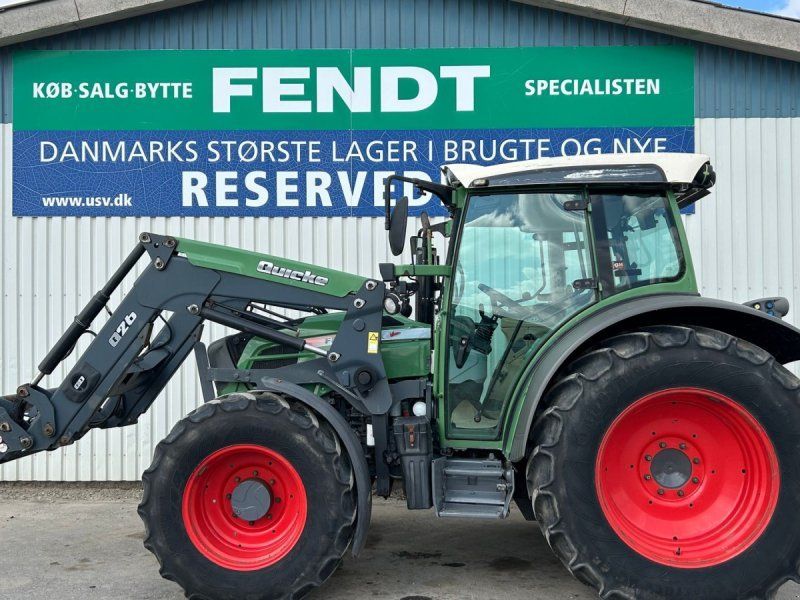 Fendt 211 Vario Med Ålø Q26 Frontlæsser