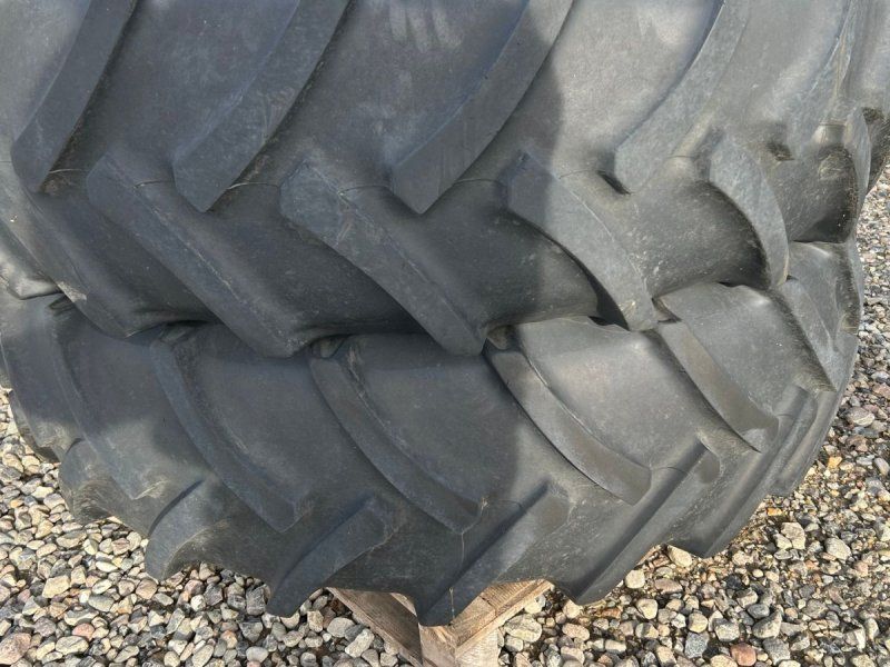 Continental 380/90R50 + 380/85R34 Stilbare fælge 10+8 (Stor CHN) huls