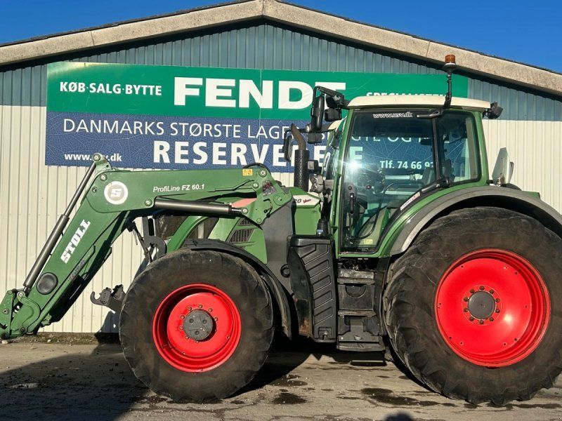 Fendt 720 Vario S4 Profi Plus Med Stoll FZ 60.1 Frontlæsser