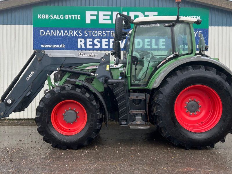 Fendt 720 Vario SCR Profi Plus  Med Ålø Q65 Frontlæsser