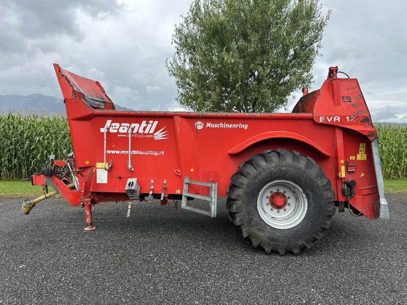Jeantil EVR 12-8 Einachsstreuer mit Bordhydraulik