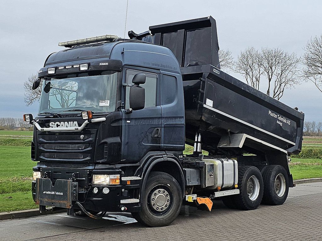 SCANIA G480 6x4 full steel retar