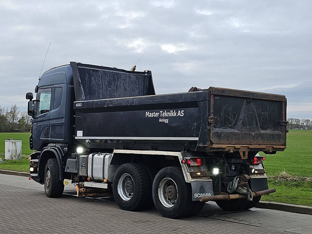 SCANIA G480 6x4 full steel retar