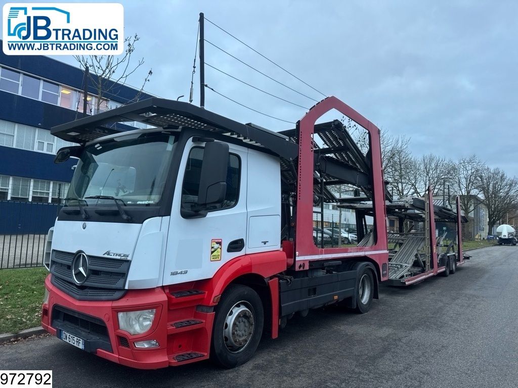 Mercedes Actros 1843 EURO 6, lohr, Retarder, Combi, Standairco