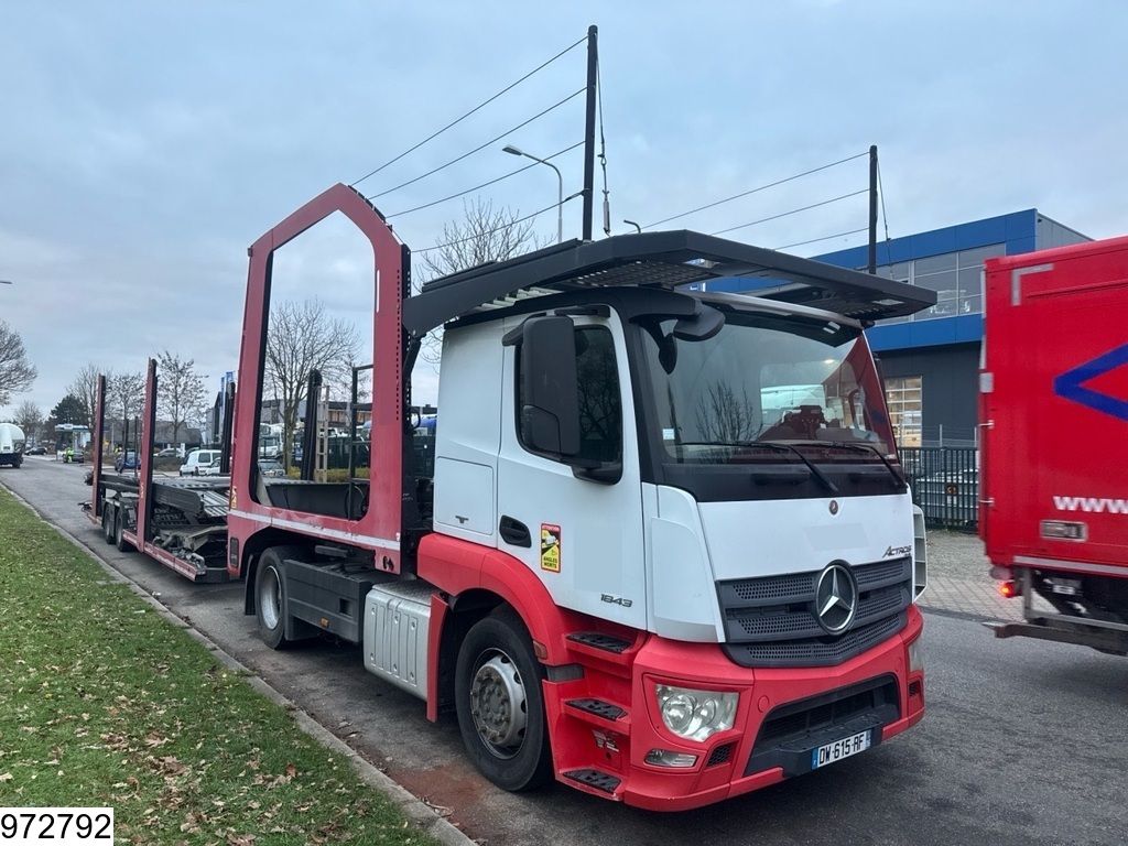 Mercedes Actros 1843 EURO 6, lohr, Retarder, Combi, Standairco