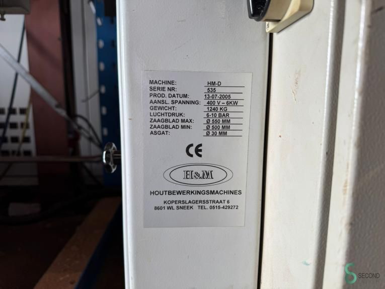 Onderliggende afkortzagen H&M HM-D 2005