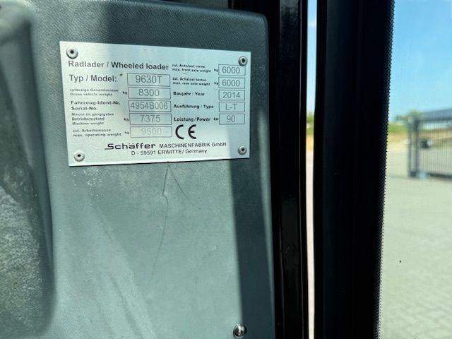 Schaffer 9630T Bj14 Hefh 5.8m Hefv 4T Telescoop Shovel Verreiker