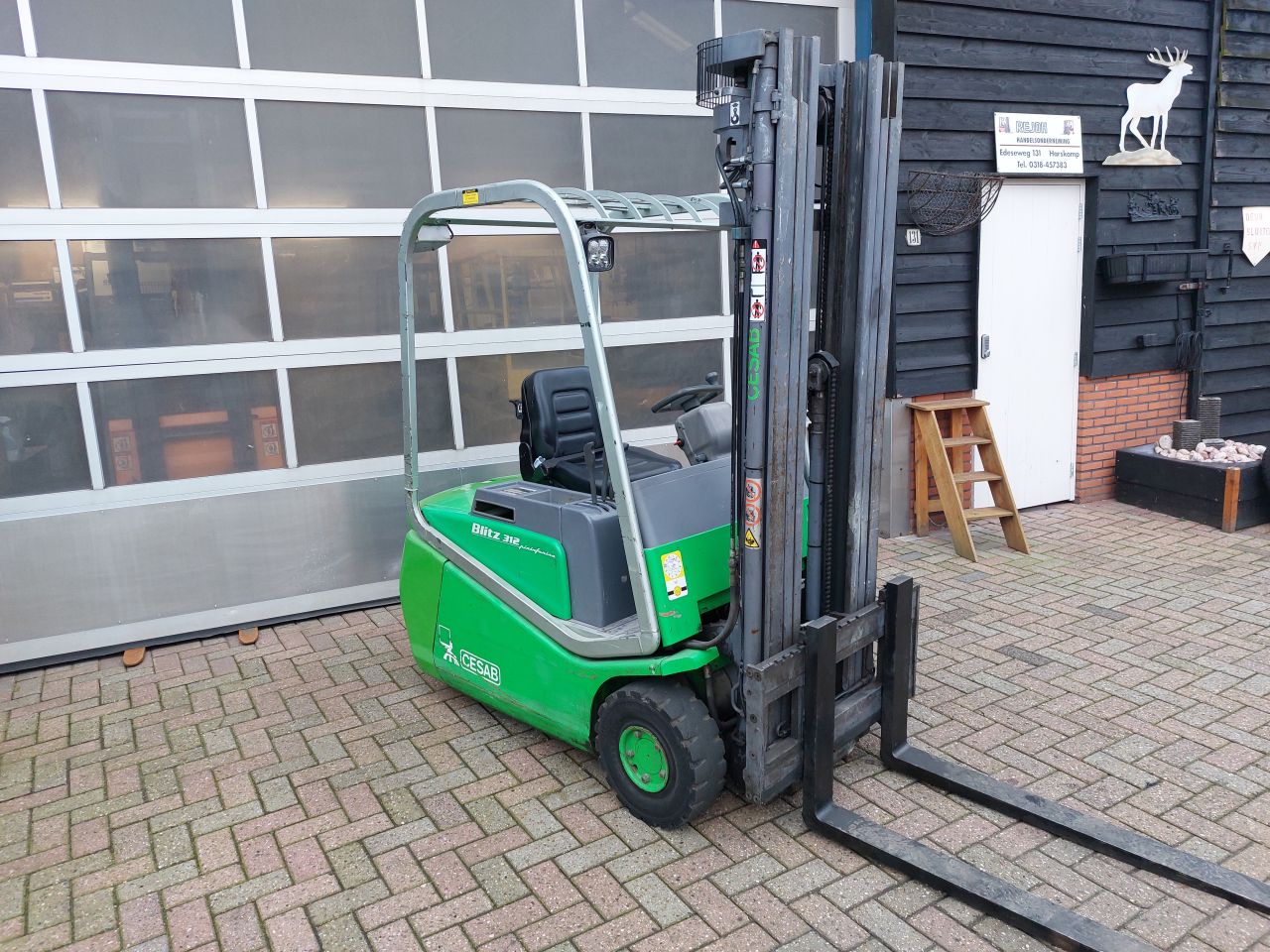 Cesab blitz 312 triplex sideshift