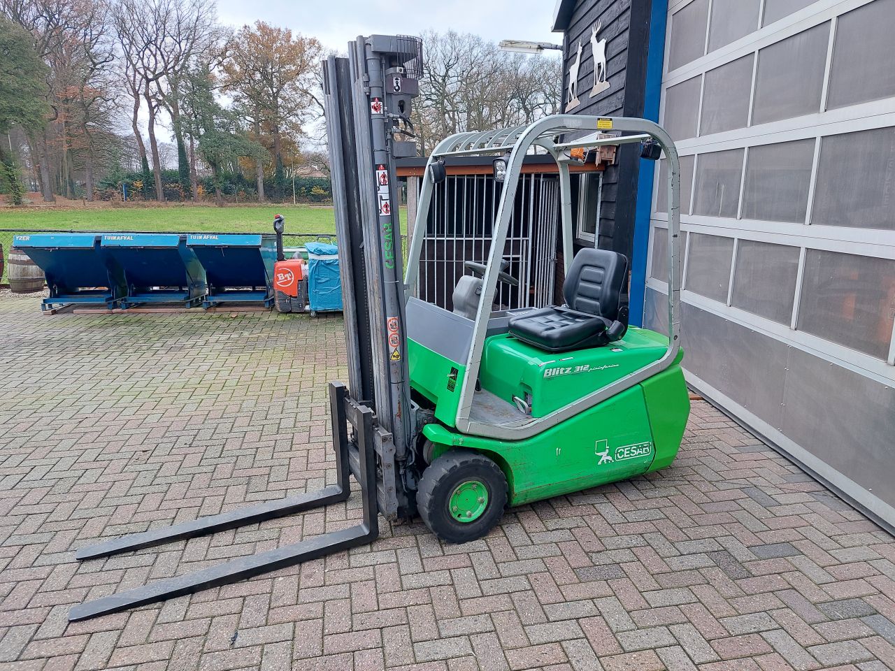 Cesab blitz 312 triplex sideshift