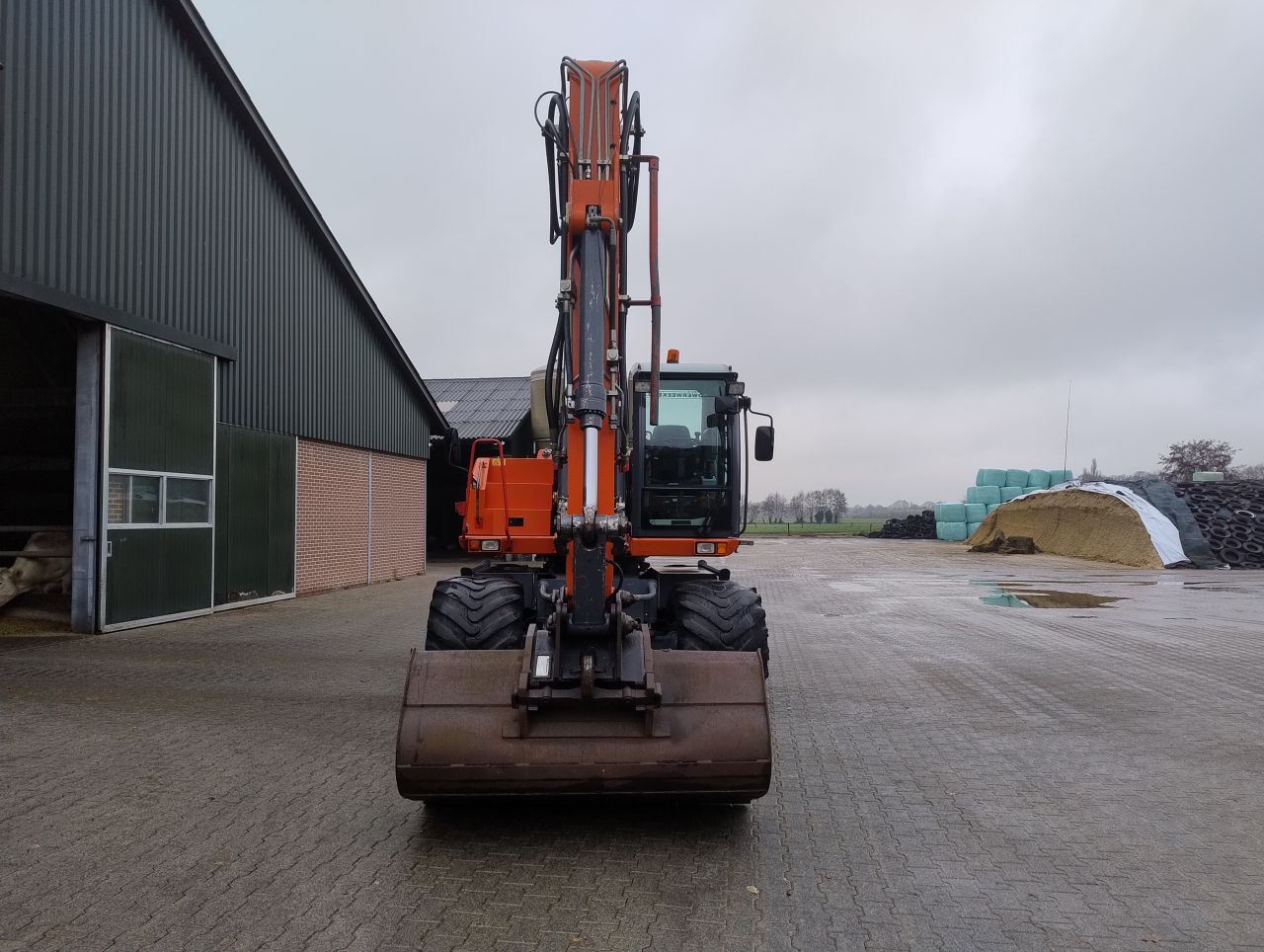 Atlas w150 mobiele bandenkraan