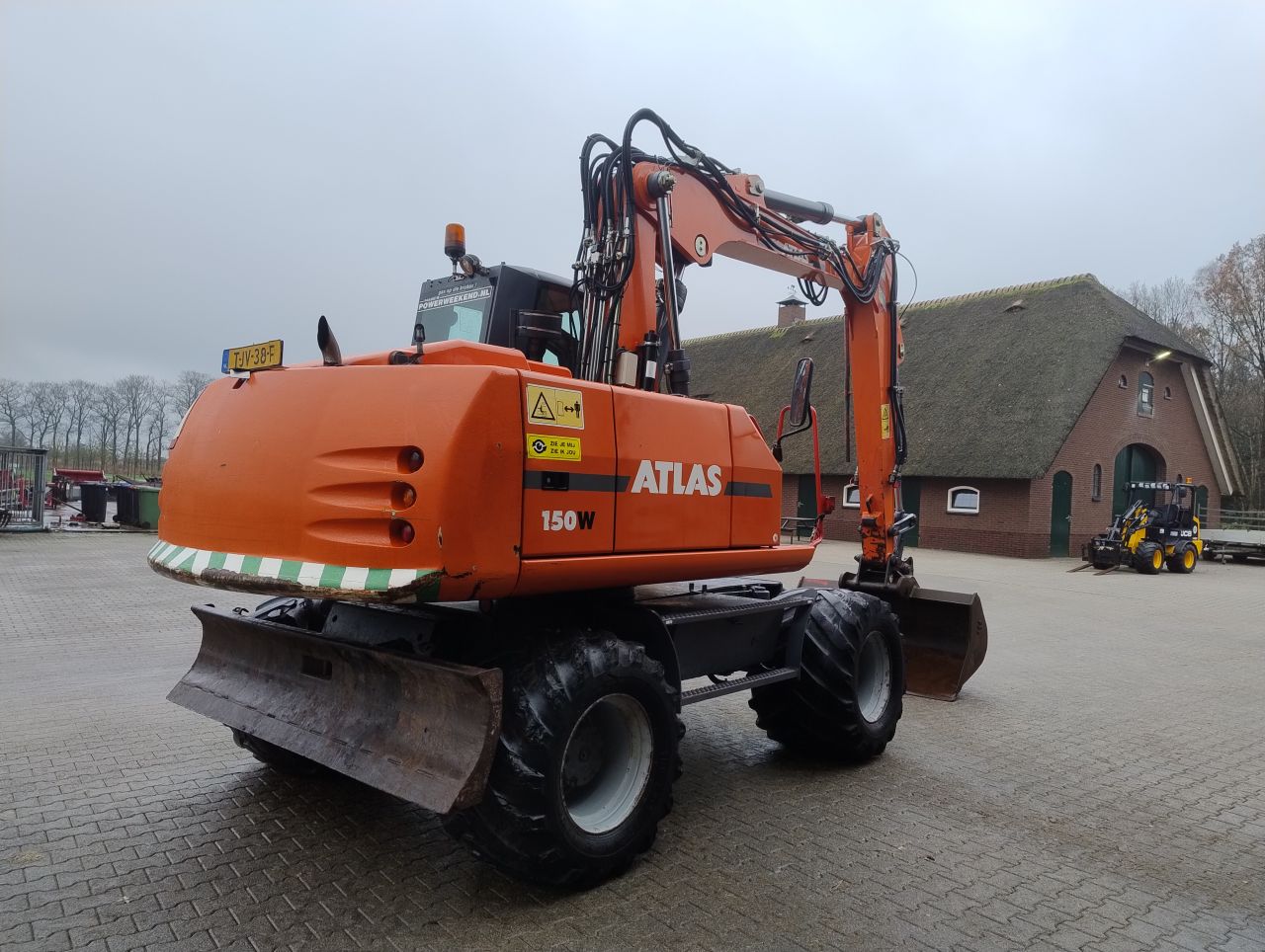 Atlas w150 mobiele bandenkraan