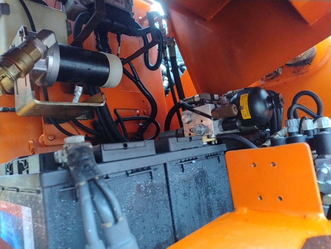 Atlas w150 mobiele bandenkraan