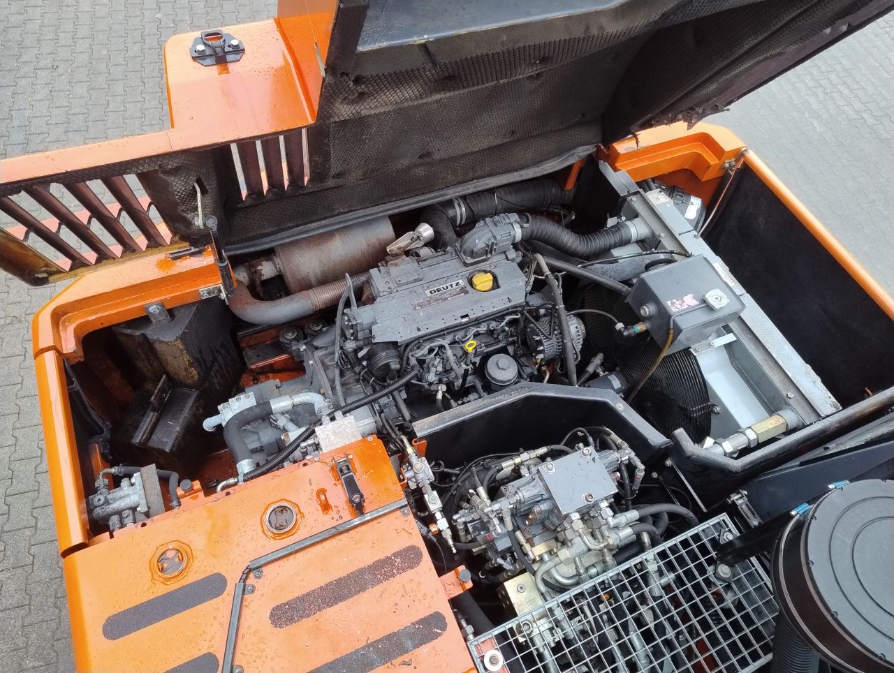 Atlas w150 mobiele bandenkraan