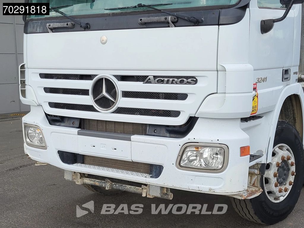 Mercedes Actros 3241 8X4 9m3 Stetter Steelsuspension 3-Pedals Retarder Euro 4