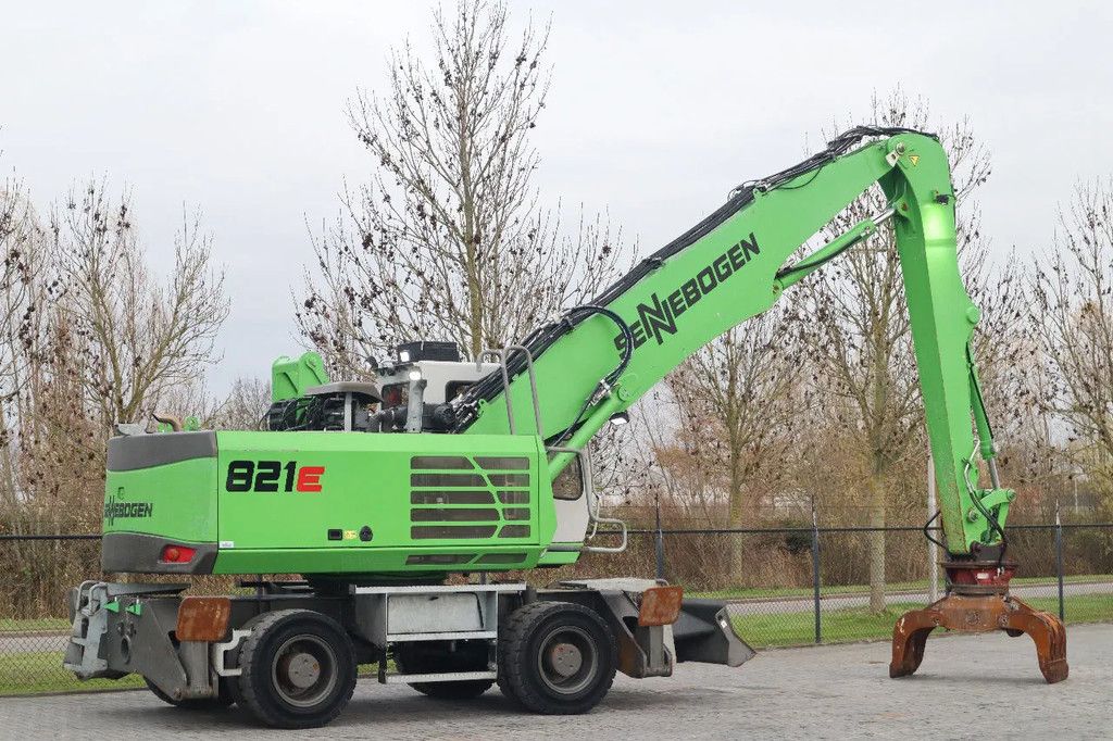 Sennebogen 821E | 821 E | SORTING GRAB | DOZERBLADE | GREAT CONDITION
