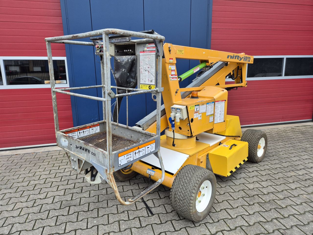 NIFTYLIFT HR12 HYBRIDE KNIKARM HOOGWERKER BOUWJAAR 2015