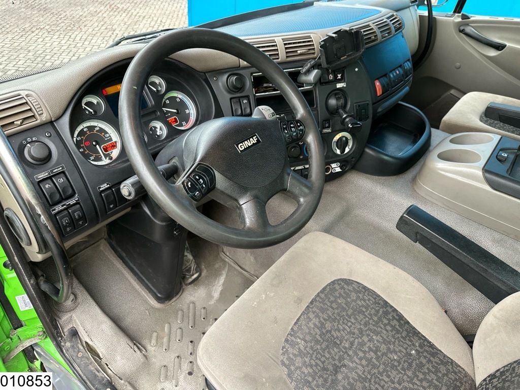 Ginaf X 4243 TS 8x4, EURO 5, 12m3, Hydraulic suspension