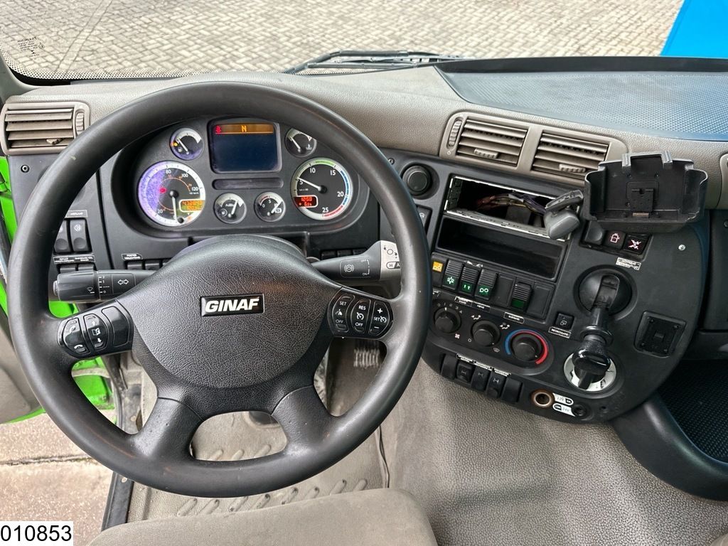 Ginaf X 4243 TS 8x4, EURO 5, 12m3, Hydraulic suspension