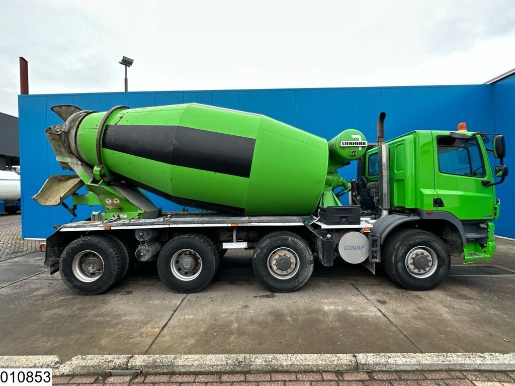 Ginaf X 4243 TS 8x4, EURO 5, 12m3, Hydraulic suspension