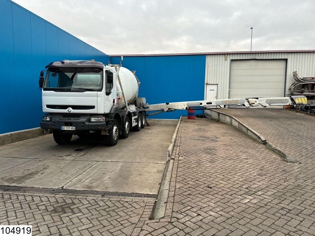 Renault Kerax 420 8x4, EURO 3, Cifa, 9m3, Remote