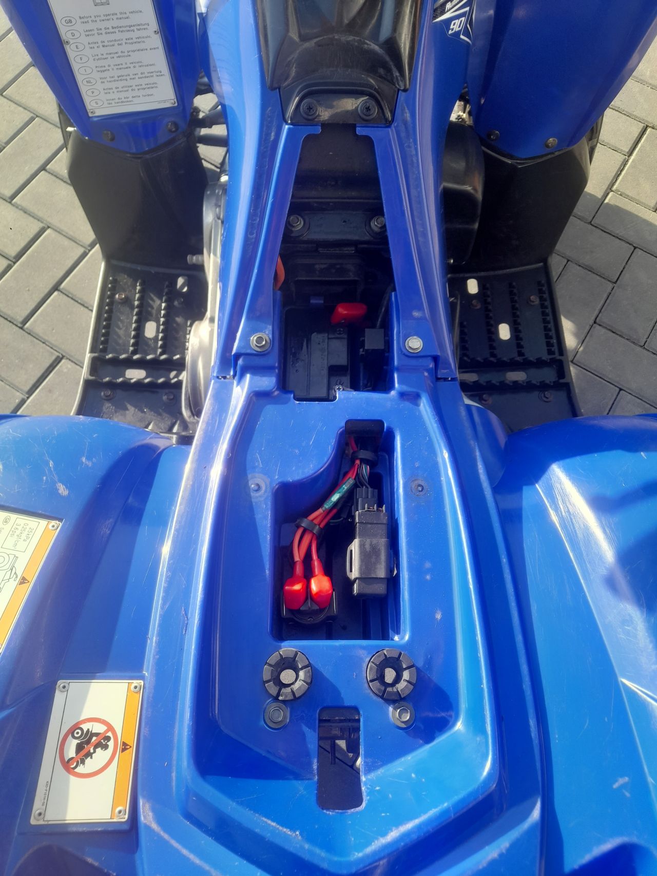 Yamaha Quad YFM90R kinderquad