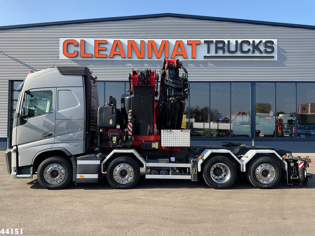 Volvo FH 540 Fassi 165 Tonmeter laadkraan + Fly-Jib Just 104.869 km!
