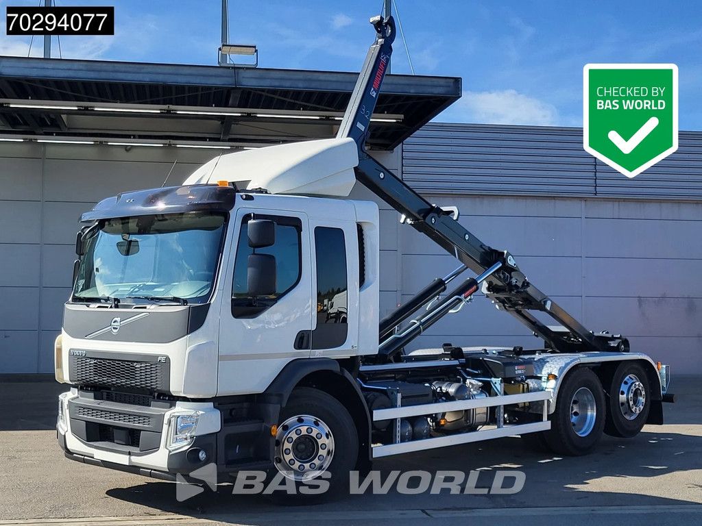 Volvo FE 320 6X2 NEW HIAB 21Tons Abrollkipper Lift+Lenkachse Automatic Euro 6