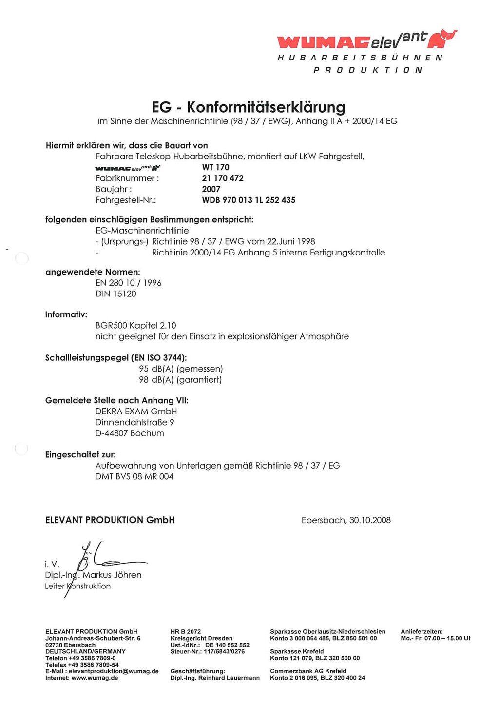 Mercedes-Benz Atego 815 Wumag Elevant 17 meter hoogwerker Just 39.048 km!