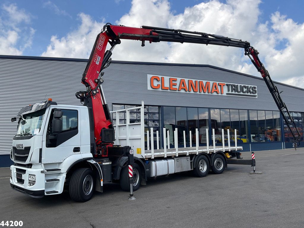 Iveco Stralis AD320S46Y Euro 6 Fassi 45 Tonmeter laadkraan + Fly-Jib