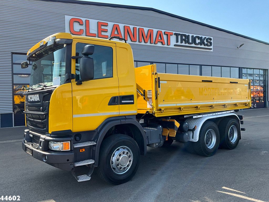 Scania G 480 6x4 Kipper 10m³ Full Steel