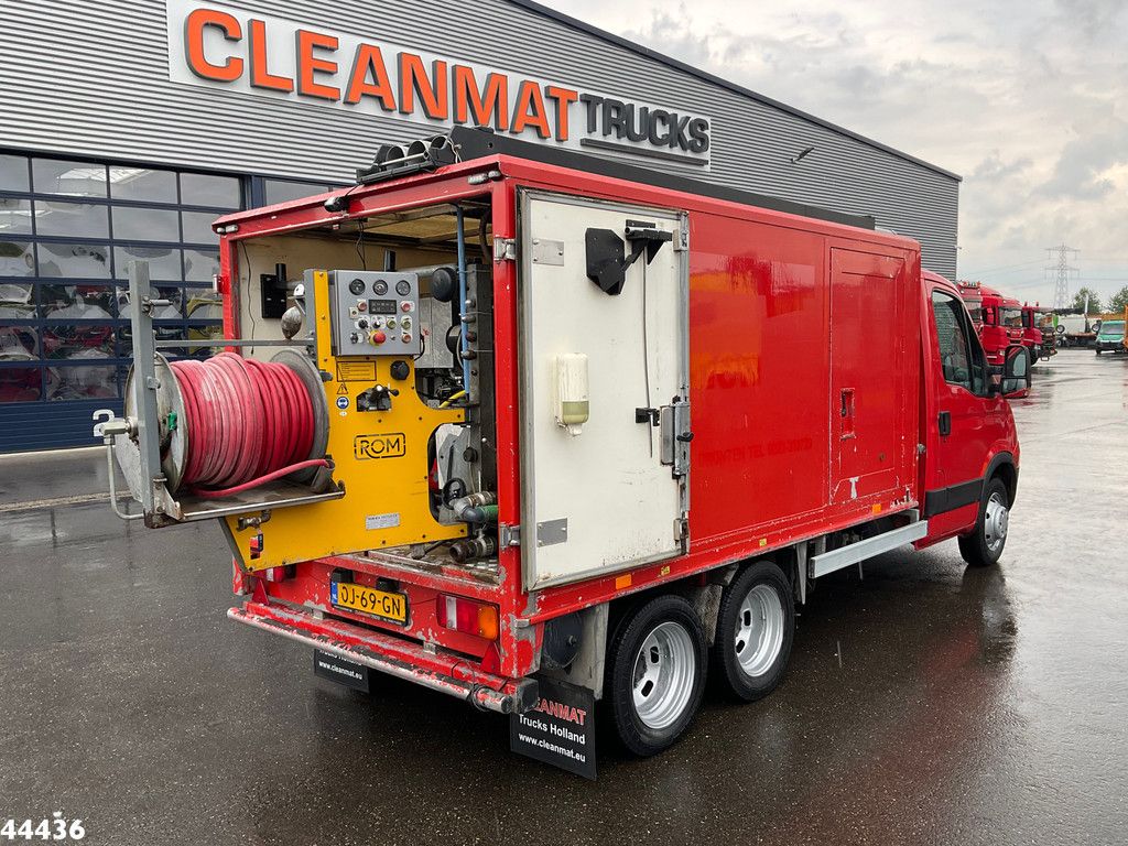 Iveco Daily 40C18 + Veldhuizen oplegger ROM Hogedrukinstallatie